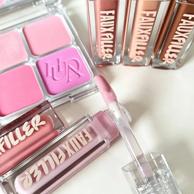 Popular Lip Gloss Is Smooth and Easy To Apply Matte Non Stick Cup Powder Is Fine and Long-lasting Makeup 4 Color Blusher Product