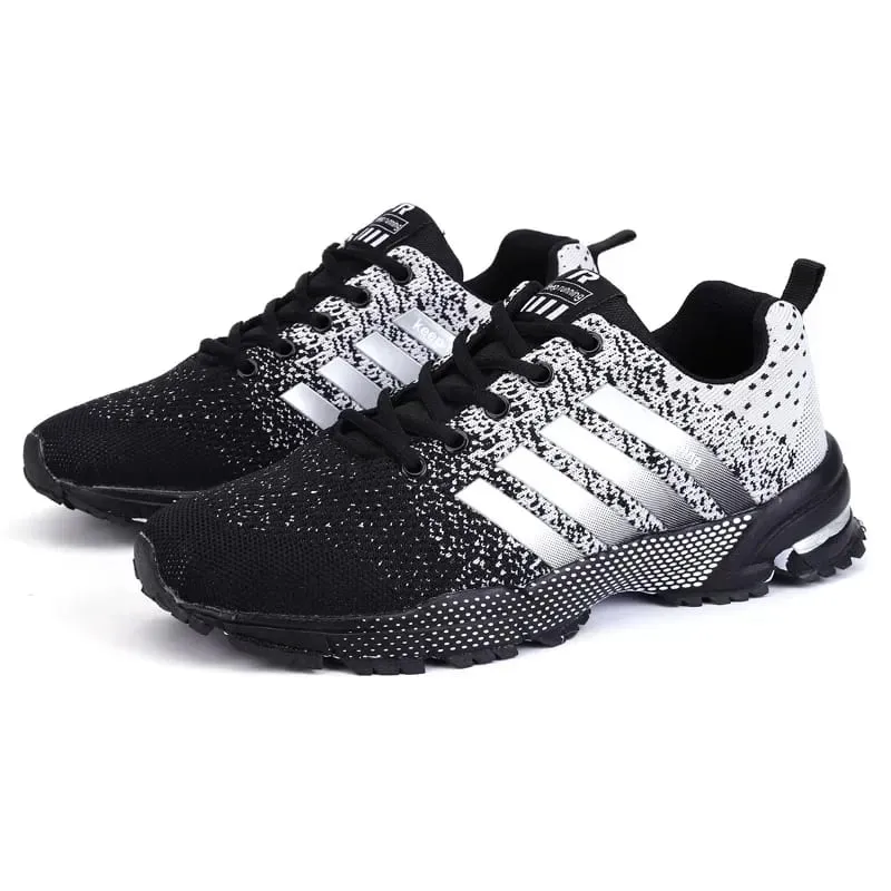 High Quality Men's Sneakers Outdoor Comfortable Lightweight Mesh Breathable Running Shoes Couple Soft Sole Fitness Shoes 2026