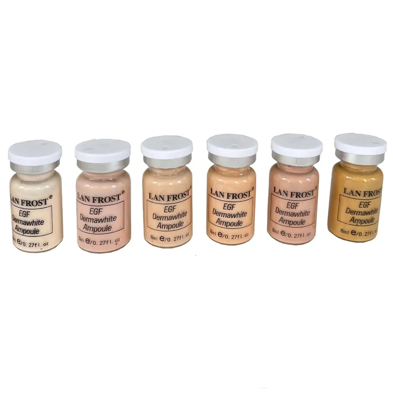 8ml BB Cream Hyaluronic Acid Facial Glow Serum Ampoule Essence Peptide Moisturizing Foundation Skin Rejuvenation Face Care — image 4