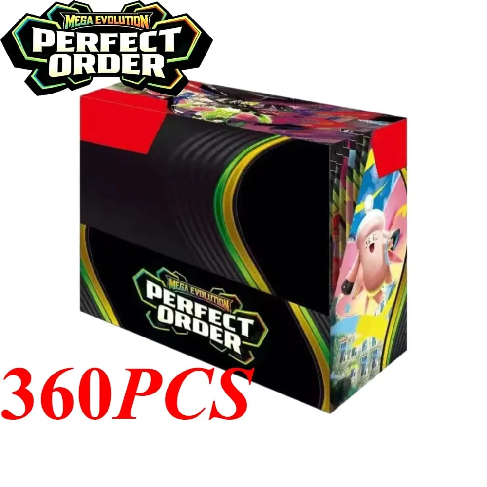 Pokémon TCG Mega Evolution - Pitch Black Booster Display Box Phantasmal Flames Booster Box Trading Card Game Collection English