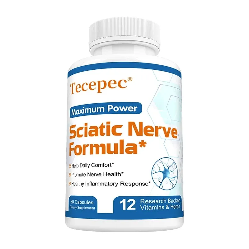 Sciatica Health Support - Sciatica Relief Supplement Vitamin B Complex- Nerve Health Anti-Inflammatory & Nerve Support Formula