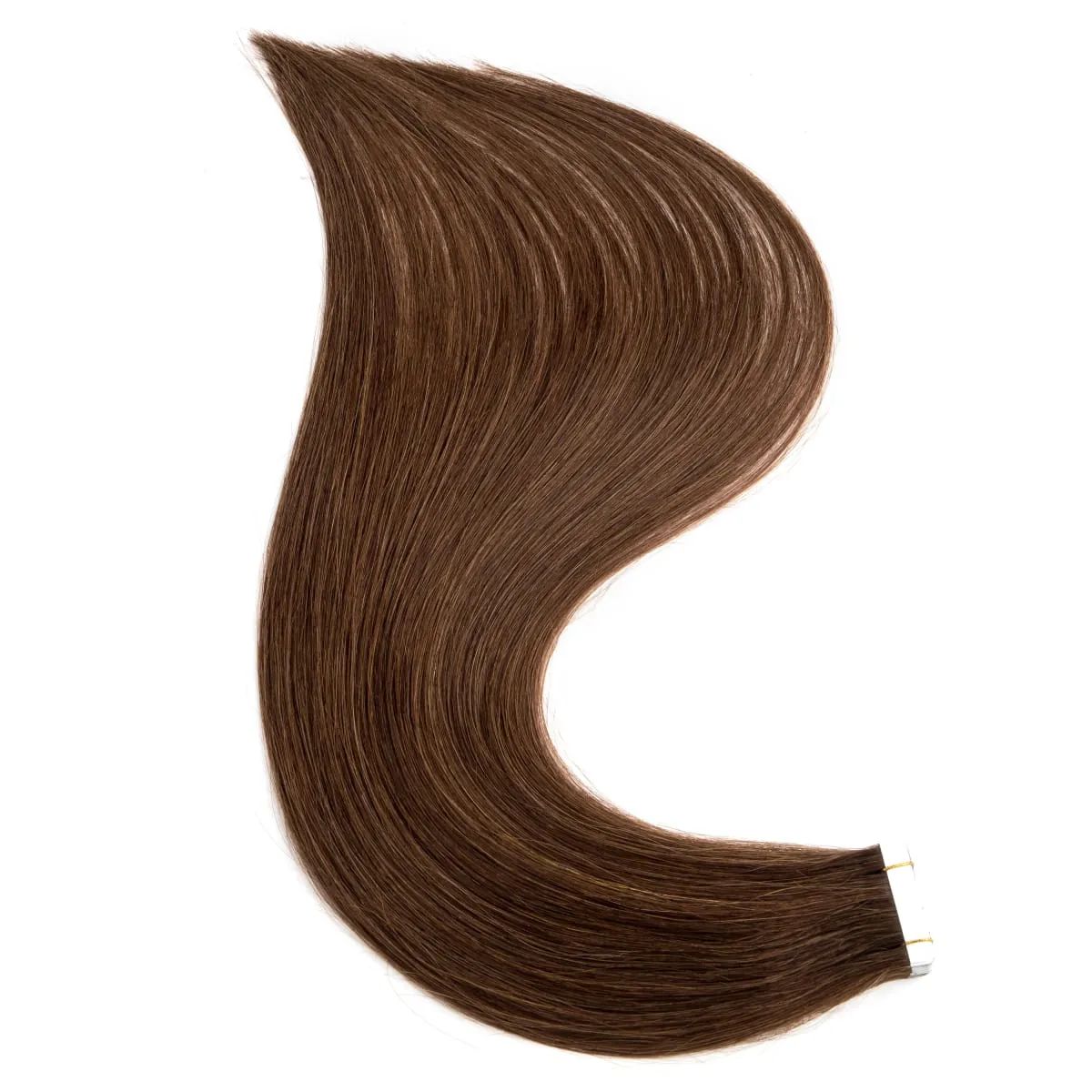 Cinta rubia en extensiones de cabello Cabello humano Platino #60 Cinta de trama de piel recta sin costuras en extensiones de cabello humano real 50G — image 9