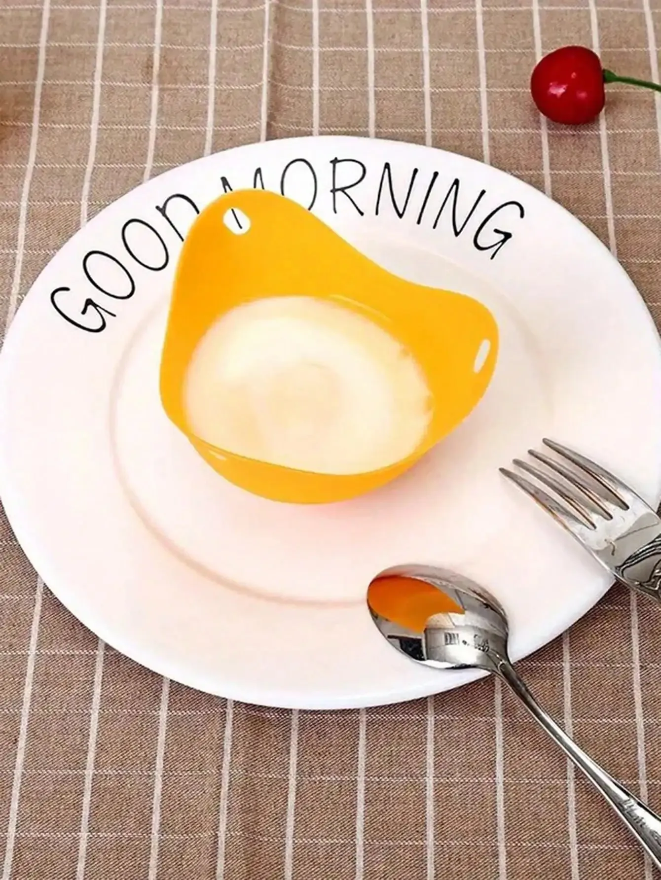 4pcs In Random Colors Egg Boiler Mold Cup Silicone Egg Poachers Poached Egg Cups For Microwave Air Fryer Stovetop Egg Cooking