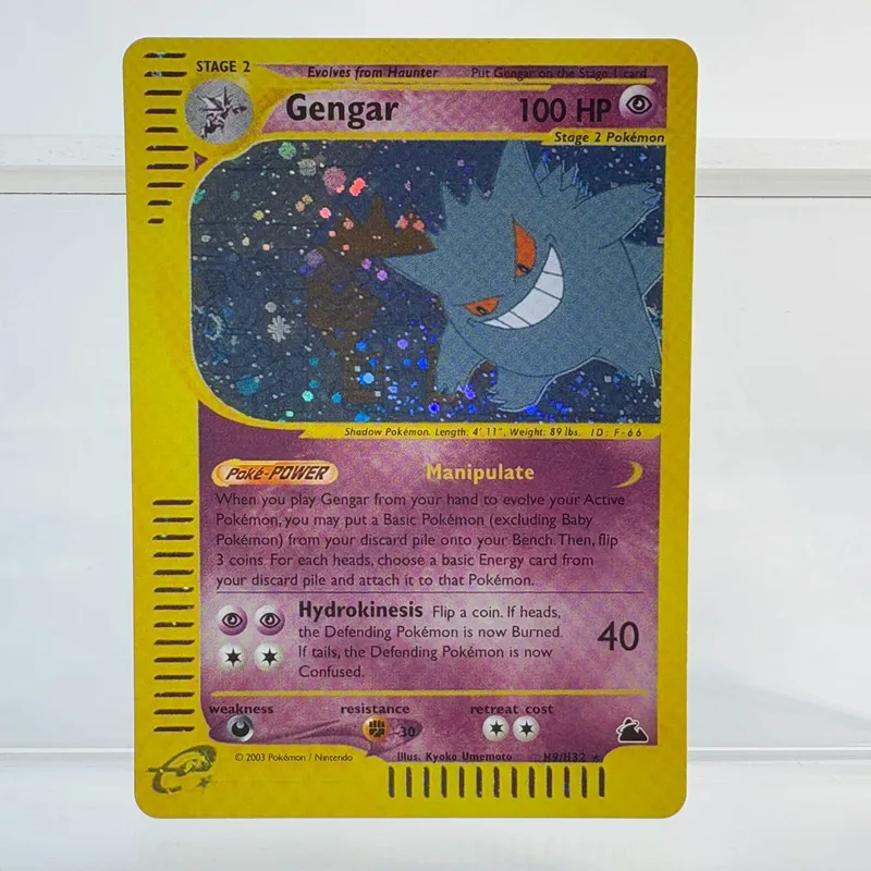 PKM Foil Proxy Card GENGAR&MIMIKYU GX DARK GENGAR Hobbies Game Collection Battle The best gift PTCG Card