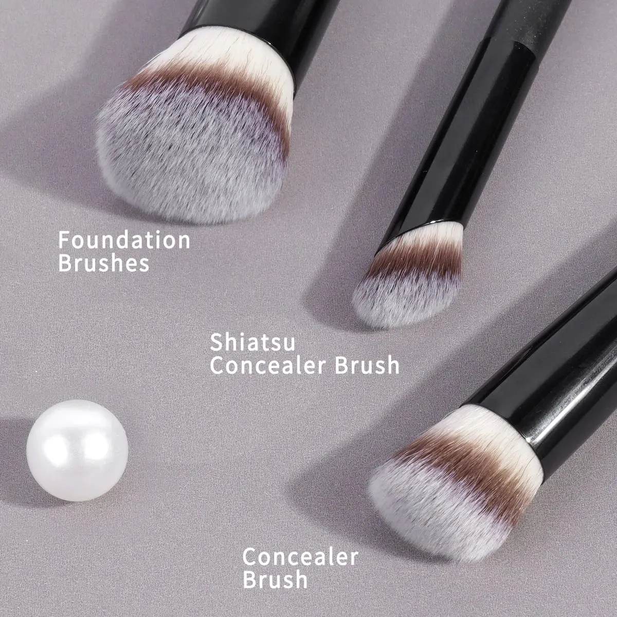 Makeup Brushes 8pcs Premium Synthetic Powder Foundation Contour Concealer Eye Shadow Blending Liner Makeup Brush Kit Tool — image 5