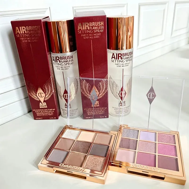 Charlotte Brand Makeup 9 Colors Eye Shadow Disc 9g Lasting Nature Easy To Color Foundation Eyeshadow Advanced Tilbury Cosmetics