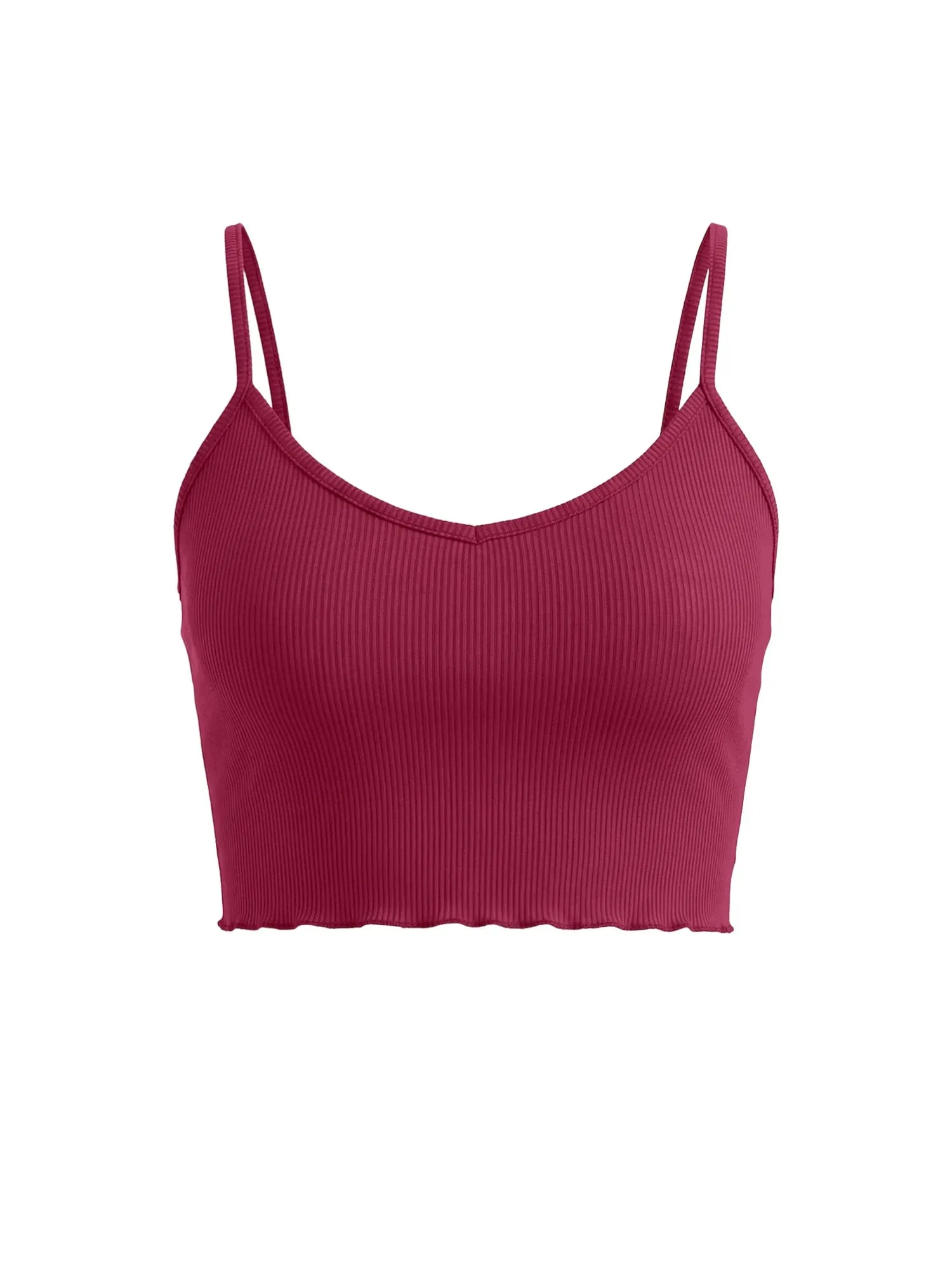 2026 New Ribbed Knit Crop Top Sleeveless Low Cut Cami Bodycon Slim Fit Basic Vest for Streetwear & Vacation