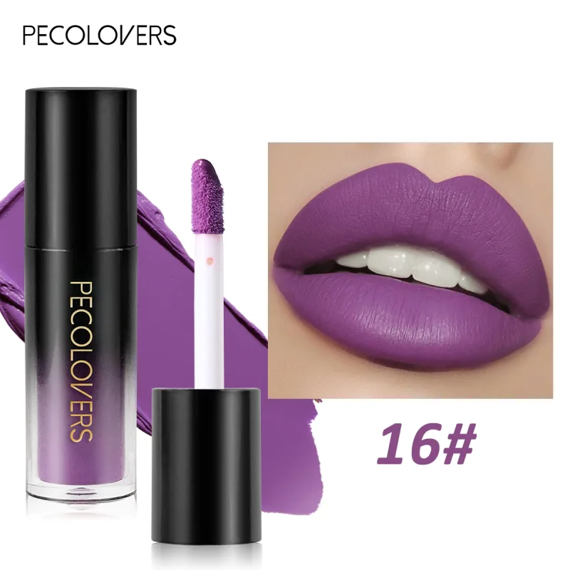 Multiple Colors Matte Velvet Lip Gloss Waterproof Long-lasting Non-stick Cup smooth Lipstick To Apply High Color Rendering