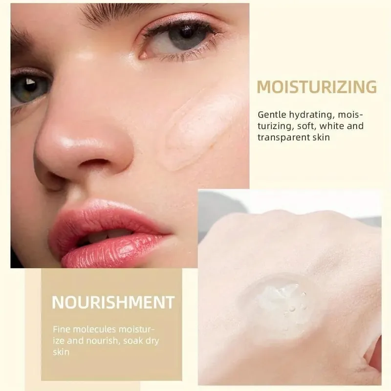 3Pcs Face Makeup Set Matte Long Lasting Waterproof Liquid Foundation+Primer+Puff — image 7