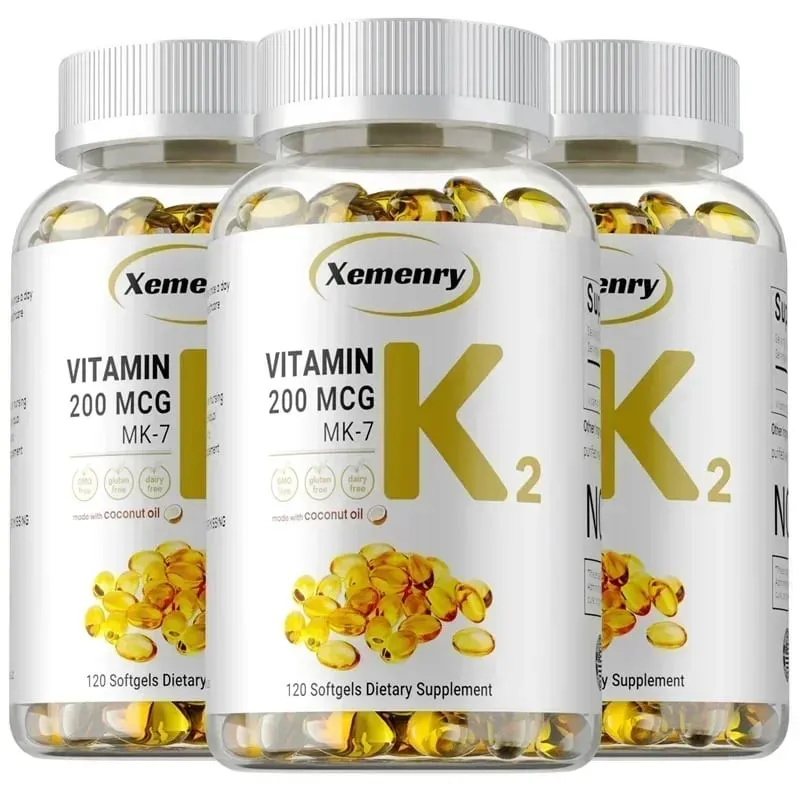 Vitamin K2 MK-7 Supplement - Supports Calcium Absorption Bones Joint Immunity and Heart Health Easy To Swallow — image 8