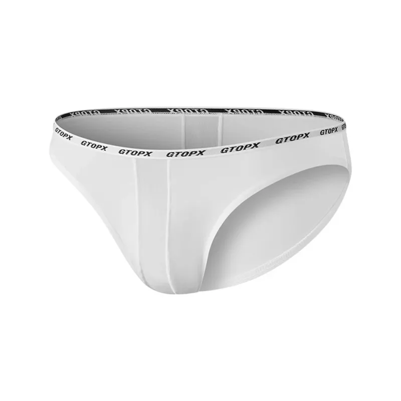 U convexo bolsa cintura baixa cuecas masculinas de malha transparente tecido respirável fino adequado para todas as estações