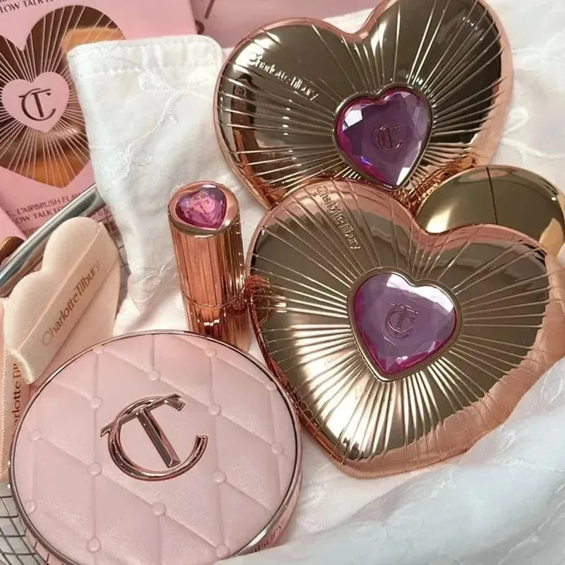 Charlotte Tilbury Dual-Color Blush Concealer Cushion Delicate And Smooth Brightening And Moisturizing Concealing Lasting Makeup