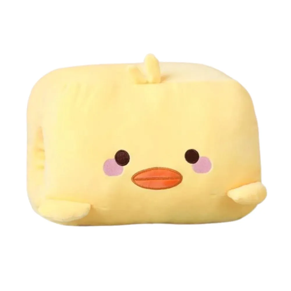 Creative Plush Toy Hand Warmer Plush Pillow Keep Warm Super Soft Office Nap Pillow Cartoon Animal Pillow Stuffed Toy Winter