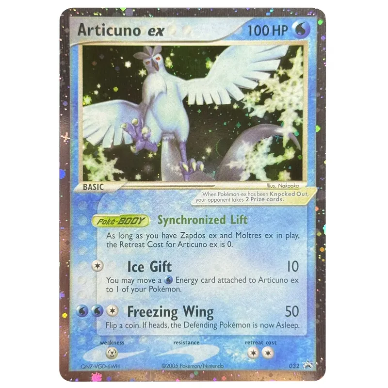 Proxy Cards Nintendo Black Star Promos Articuno Kyogre Moltres Rayquaza Zapdos Groudon New Holographic PKM Proxy Toys