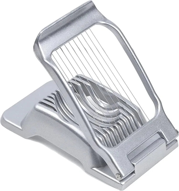 Egg Slicer for Hard Boiled Eggs Stainless Steel Wire Egg Slicer Dicer Cutter Kitchen Strawberry Mushroom Slicer JT188