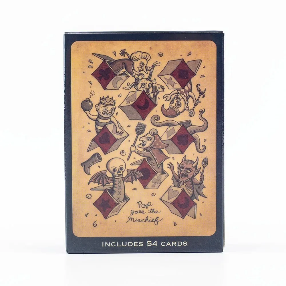 Royal Mischief Playing Cards 54Pcs Tabletop Cards Of Group Games For Parties Precognition & Divinatio Oracle Set 6.3*8.9cm