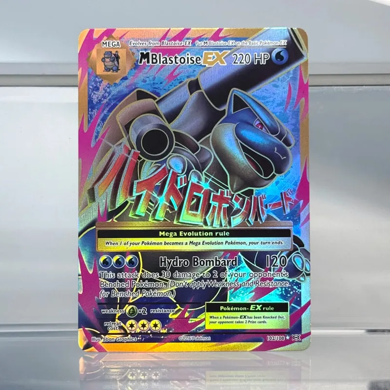 Holographic Game Trading Collection PTCG Proxy Cards Charmander (SV) Pikachu Flareon EX Single PKM Foil Card Venusaur EX