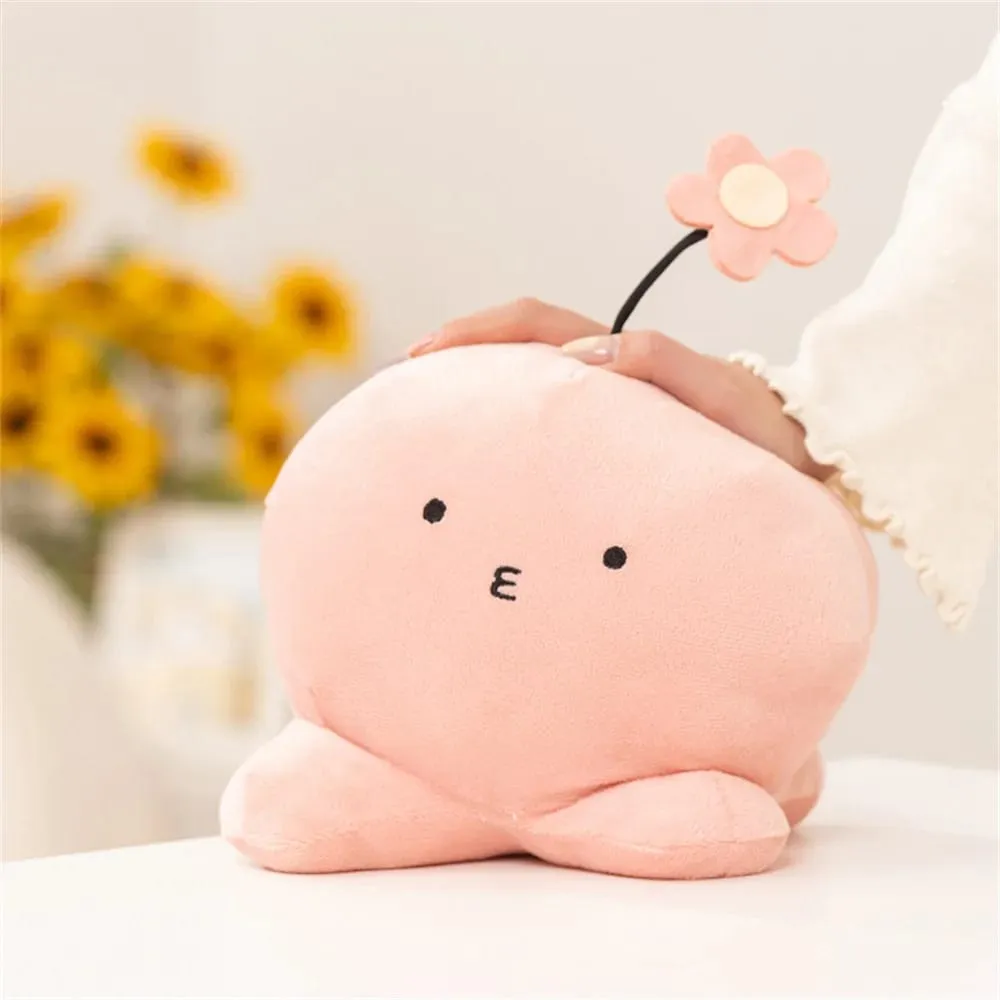 Hot New Takopi’s Original Sin Plush Cartoon Takopī Plushie タコピー Stuffed Doll Soft Home Decor Happy Toy Children's Birthday Gift