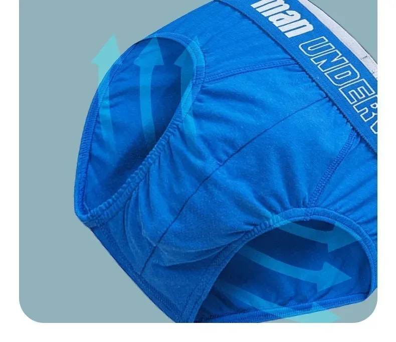1 st/nya herrtrosor Sexiga underkläder Herrbyxor Herr Jockstrap Byxa Bekväma Slipkalsonger Andas Herrbyxor i bomull — image 20
