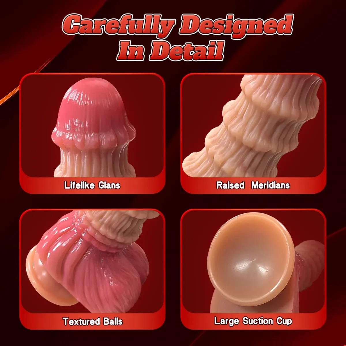 3 Laki ng Malaking Dildo Penis Sex Toys Butt Plug Anal Dilator Prostate Massager para sa Sexy Adult Women Men Gay Monster Dick Masturbator