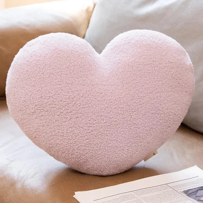INS Plush Hear Throw Pillow Cute Clover Soft Doll Home Sofa Decoration Pillow Cushion Kids Toys Birthday Gift