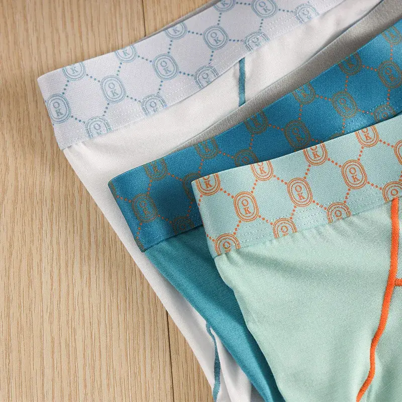 Nam Võ Sĩ Sợi Tre Quần Lót Người Quần Lót Homme Ropa Thoáng Khí U Lồi Túi Dài Quần Lót Plus Kích Thước Quần Lót Boxer M-XXL