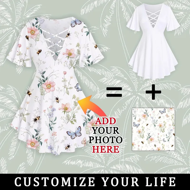 Women Summer Custom Dress ADD Your Design Customized Stretchy Slim Suspender Dresses Elegant Sexy Clothes Party Birthday Present