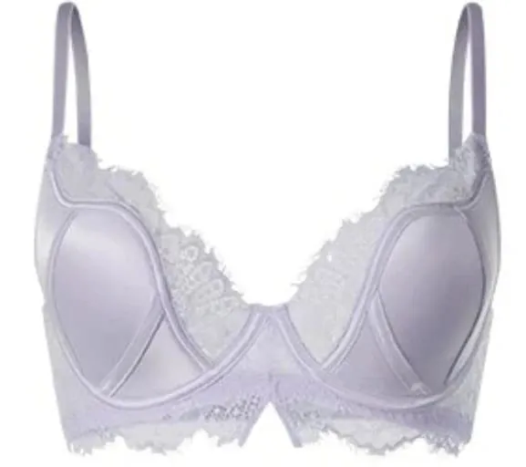 Push Up Bra Women Sexy French Lace Minimizer Full Coverage Wireless Thin Anti Sagging Comfort Support Lingerie S-XL