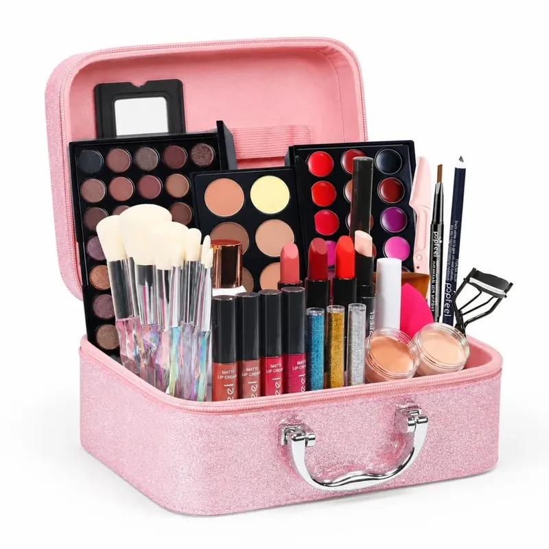 Women's All-In-One Makeup Kit Full Set - Eyebrow Eyeliner Eyeshadow Included Beauty Makeup Sets for Women