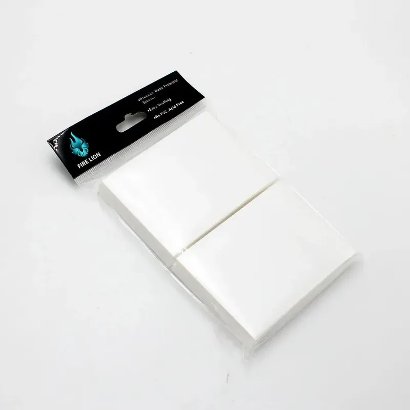 100PCS 66x91mm Matte Colorful Standard Size Card Sleeves TCG Trading Cards Protector Tarot Shield Board Games Magical Cover PKM