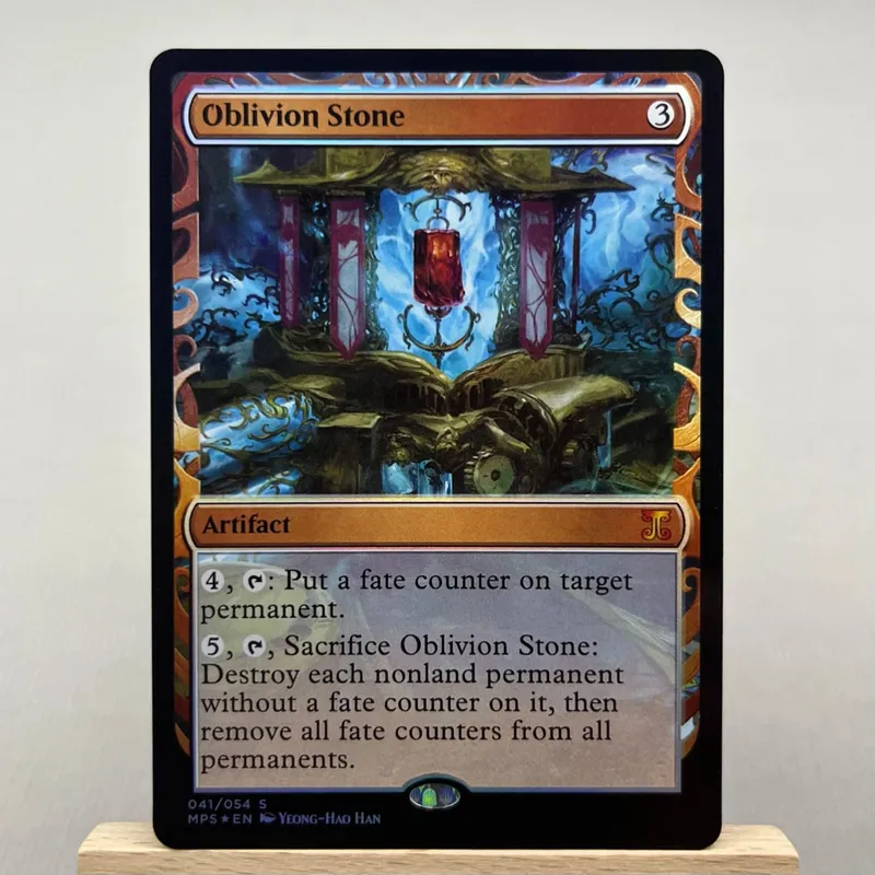 MPS FOIL2-01 TCG Cards for Home Play Proxy Sol Ring Mana Crypt Mox Opal the Mana Vault Chrome Mox Sword of — image 43