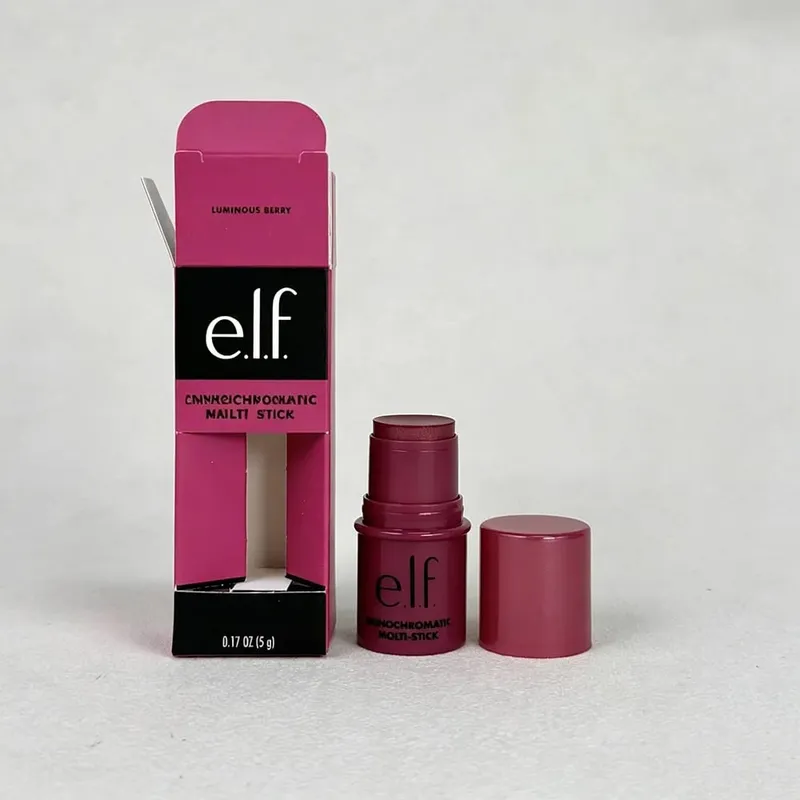 ELF Three-in-one Multi-purpose Blush Stick High-gloss Contour Natural Nude Makeup Lip and Cheek Makeup Stick