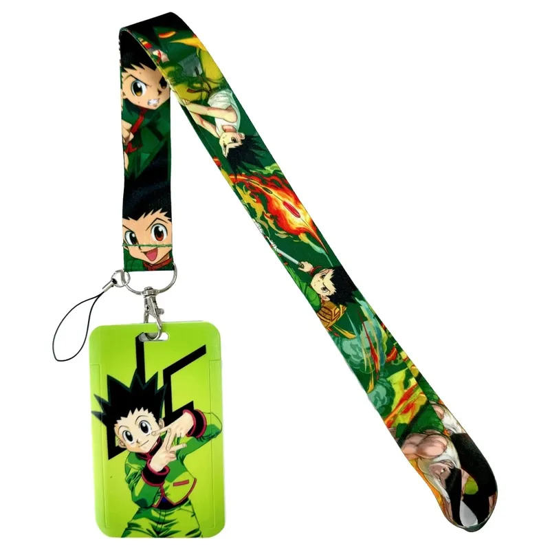 Credential Holder Cartoon Animal Neck Strap Lanyard for Key Keychain USB Badge Holder Keyring Accessories Gifts