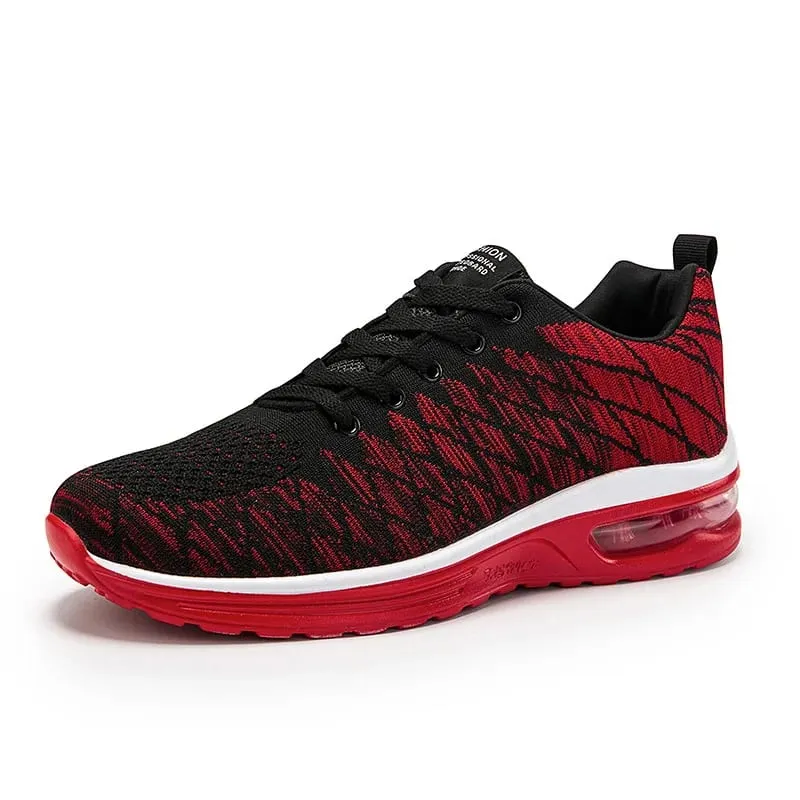 Men Running Shoes Outdoor Sneakers Non-slip Male Tennis Shoes Fashion Comfortable Lace-up Sports Shoes Designer Mesh Women Shoe