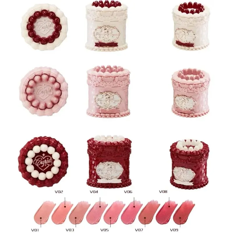 Flower Know Strawberry Cupid Collection Makeup Kit Full Professional Face Palette Blush Eyeshadow Lip Cream Solid Perfume Sets