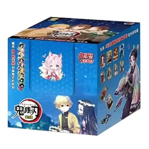 New Original Demon Slayer Cards Infinite Train SSP Card Diamond Rare Card Tanjirou Kamado Nezuko Character Collection Card
