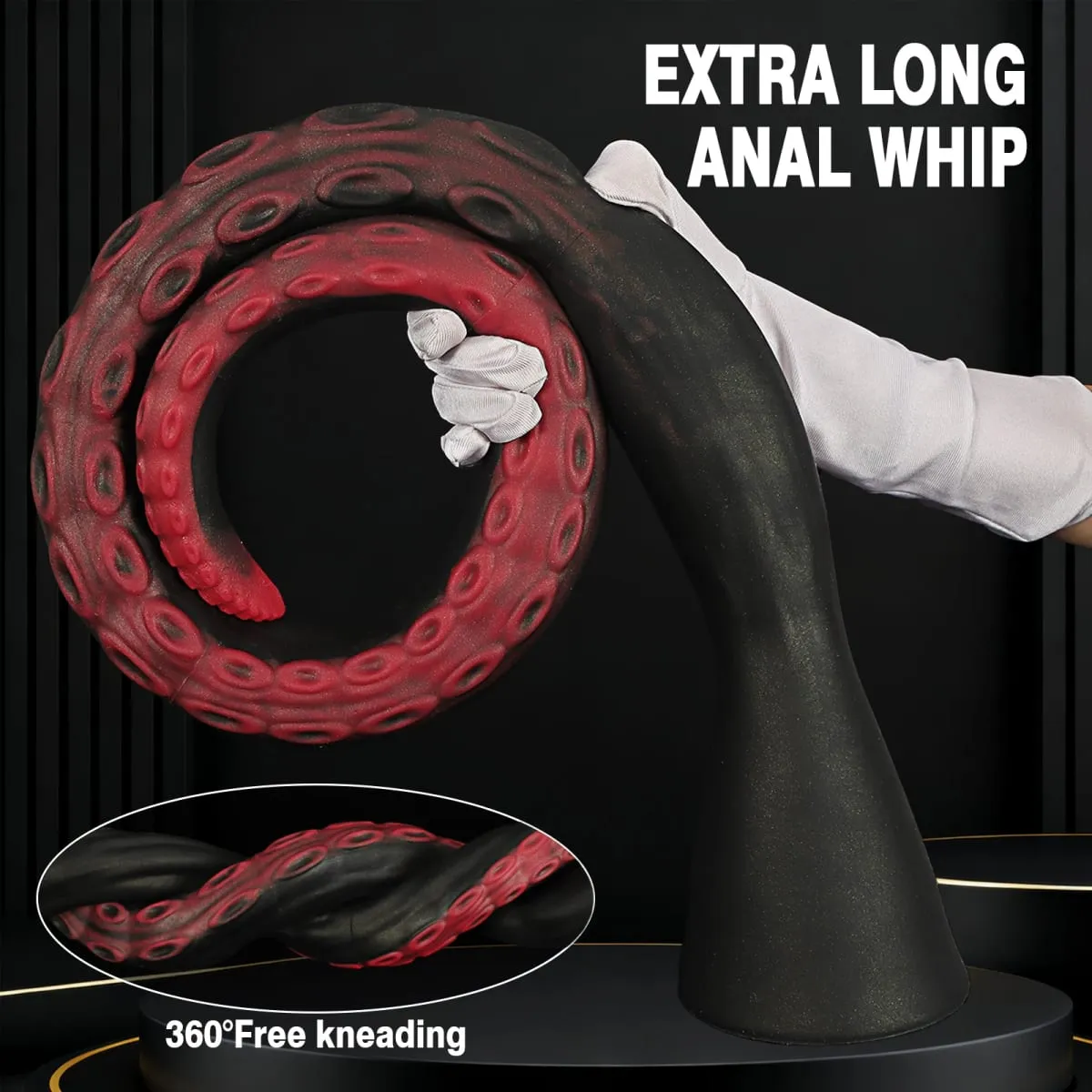50-100cm Super Long Anal Whip Octopus Anal Plug Silicone Suction Cup Bdsm Buttplug Dilatdor Anal Xxl Sex Toys Women Men Sex Sho — image 4