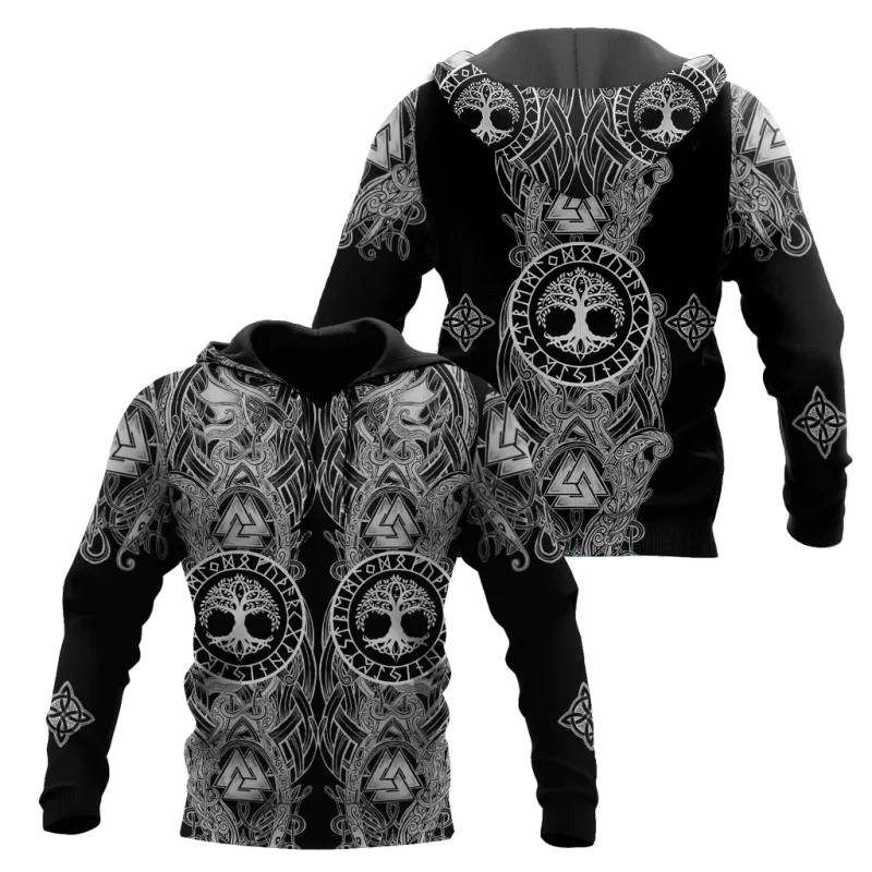 Men's Hooded Sweatshirts Men Vikings Brand Novelty Hoodies and Sweatshirts Fashion Unisex Hoody Oversized Hoodie Leisure New — image 6