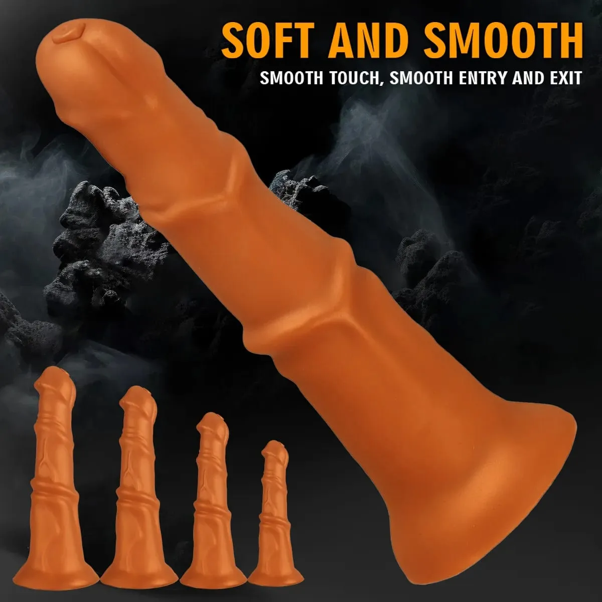 Enorme longo anal vibradores sexo brinquedo 18 + feminino silicone anal plug estilo cavalo pênis grande S-XXL butt plug massagem de próstata dilatação anal — image 6
