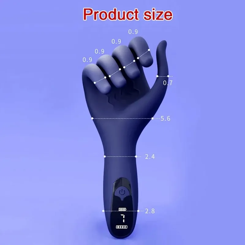 Male Electric Penis Vibrator Simulation Hand Glans Penis Masturbation Training Device para sa Mens Endurance Delay Control Sex Toys