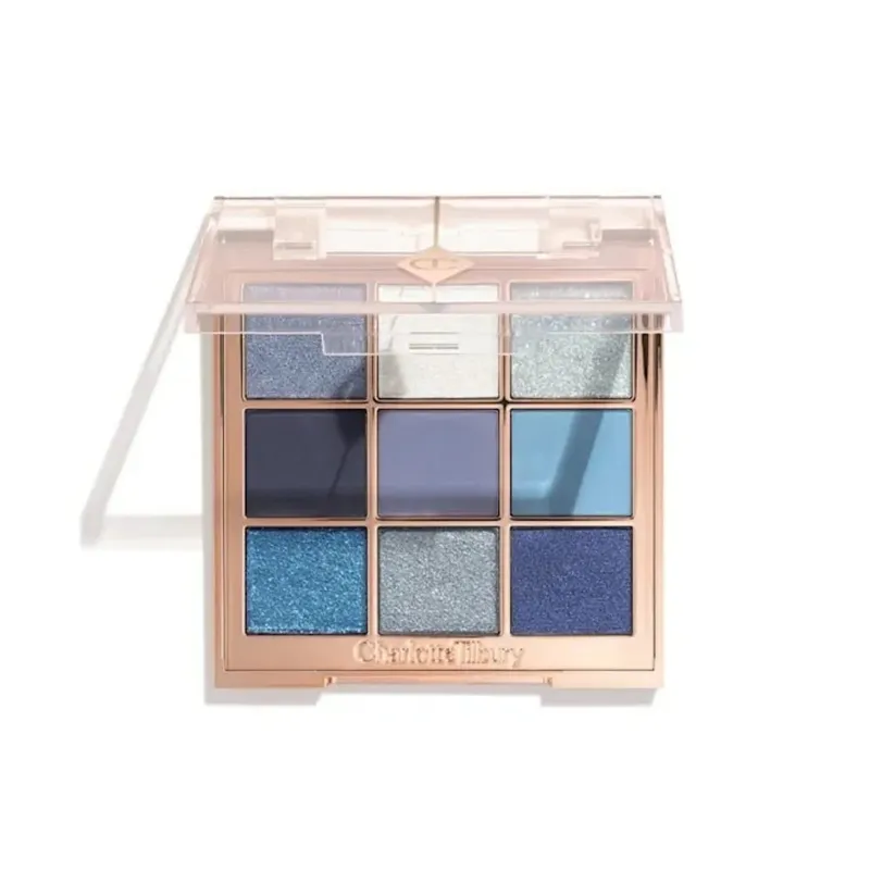 Charlotte Tilbury Eye Shadow Disk Love 2-Colors Powder Blusher Star Pink Powder Blusher Highlight 6-colors Super Nudes Easy Eye
