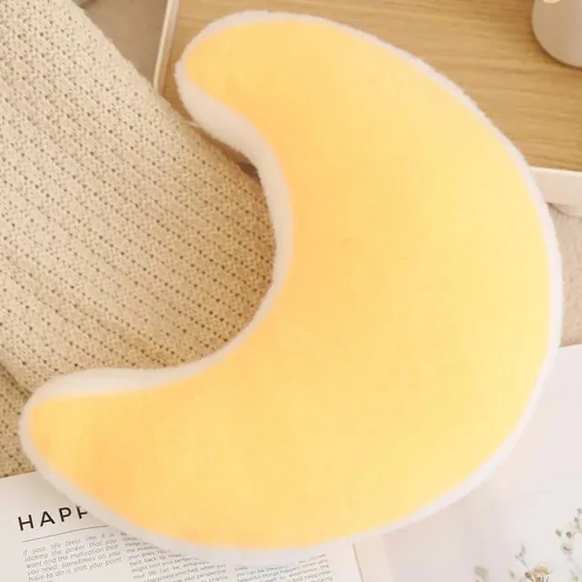Rainbow Wish Star Moon Plush Pillow Colorful Crown Cloud Soft Toy Pillow Cushion Sofa Home Decoration Throw Pillows