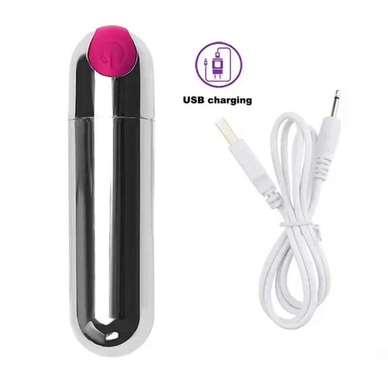 Powerful 10Speeds Mini Bullet Vibrator Clitoris Stimulator G Spot Vagina Massage Adult Sex Toys for Women Gay Female Masturbator