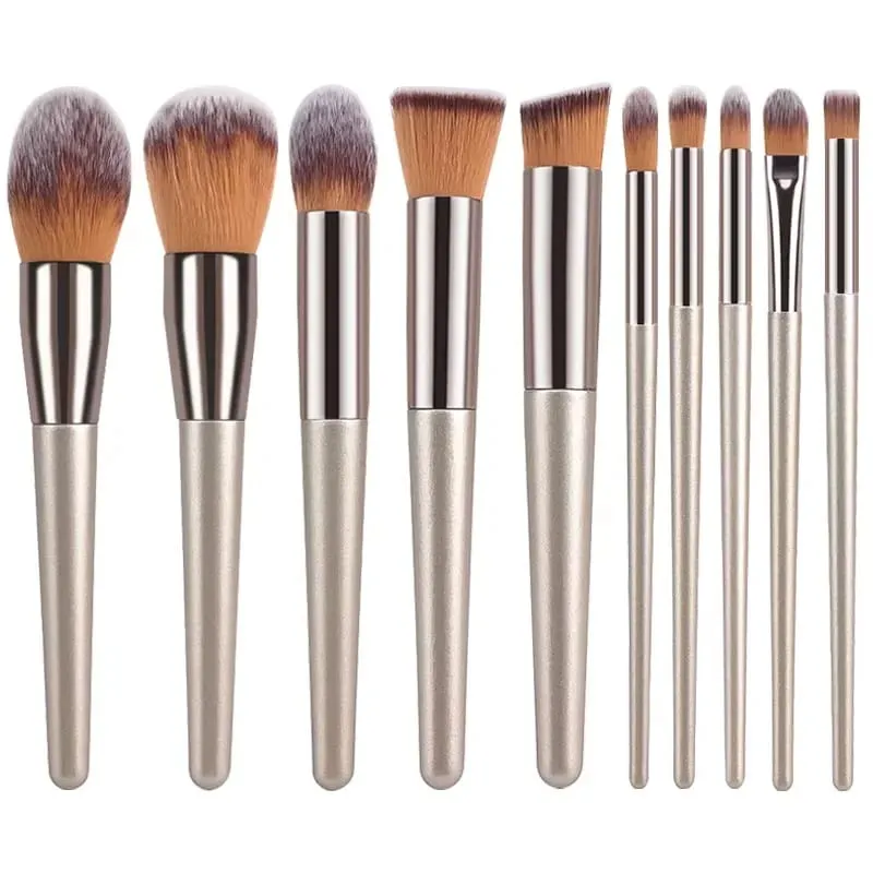 Makeup Brushes and Sponges Set Brown Makeup Puff Beauty Egg Headband Wristband Remover Kit Makeup Tool Gift 20/30