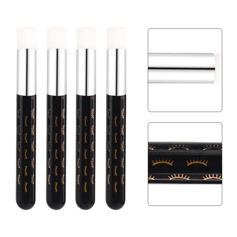 5pcs Eyelash Clean Brush Lash Shampoo Comb Hollow Eyelash Extensions Brush Peel Off Nose Pore Blackhead Remover Makeup Brushes
