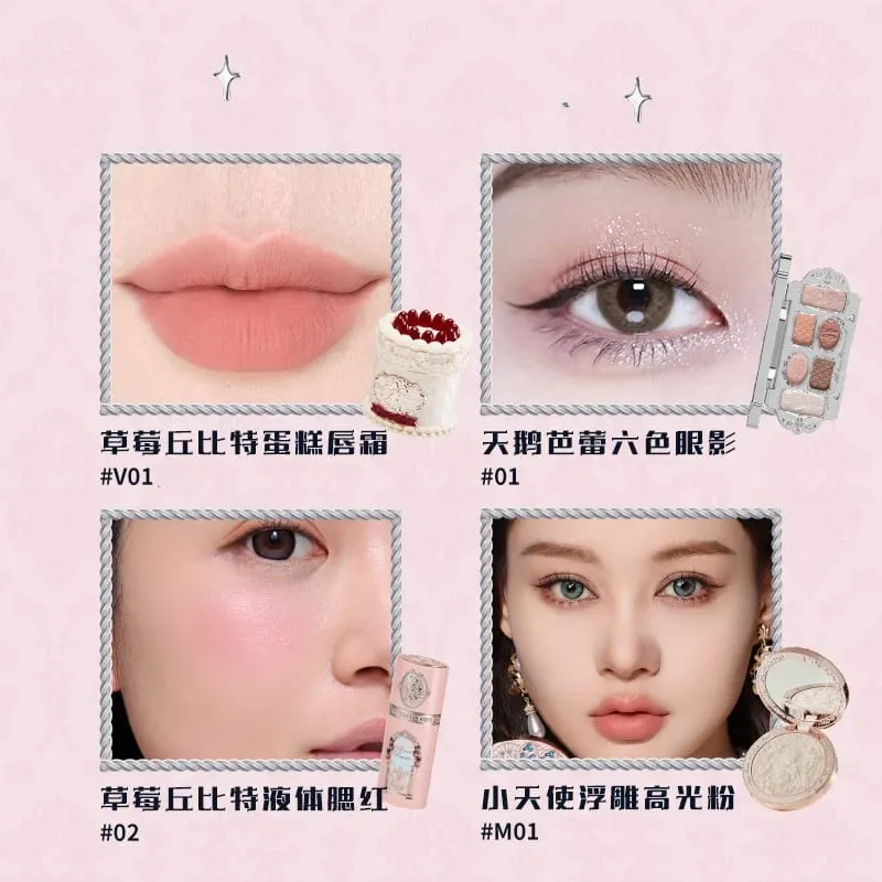 Flower Knows Makeup Set Lip Mud Highlighter Powder Blusher Eye Shadow Professional Makeup Gift Kit for Girl Cosmetics Full Set — image 13