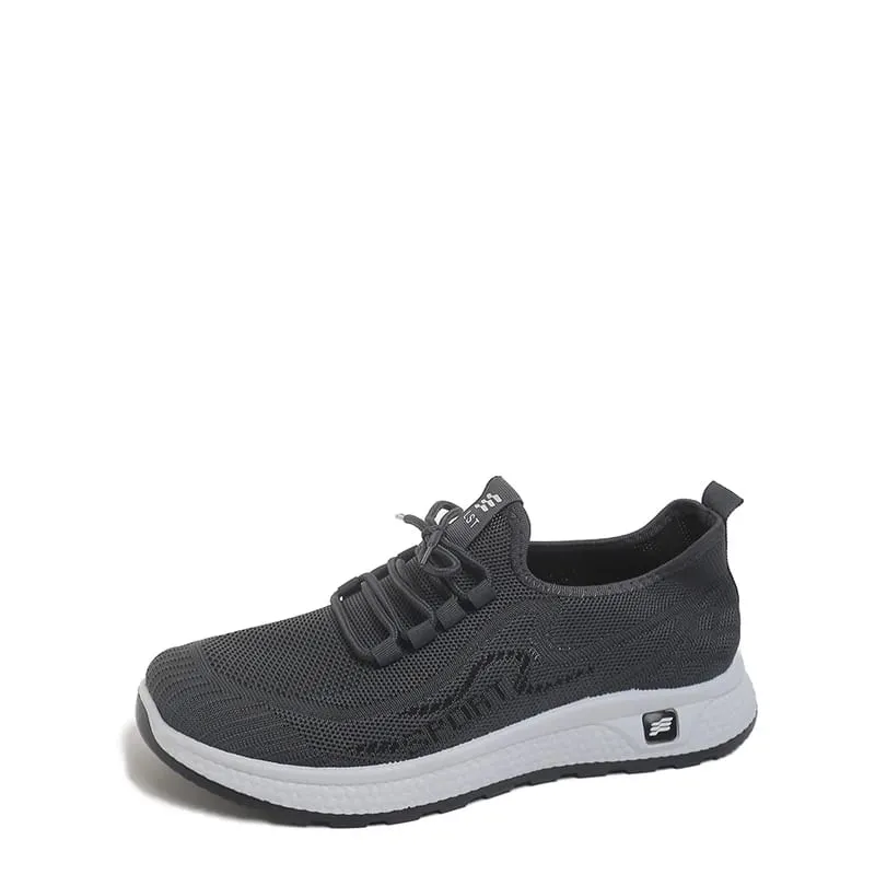 Men's Breathable Mesh Sport Sneakers Elevated Comfortable Walking Shoes Lightweight Casual Athletic Shoes for Daily Wear