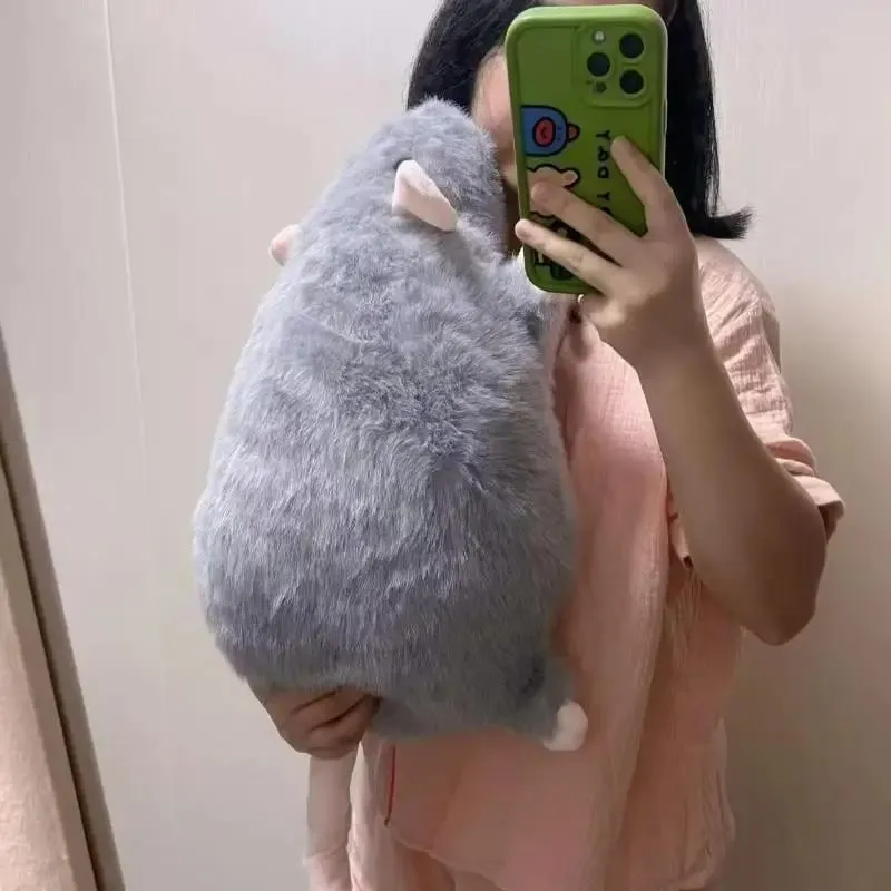 1Pc 35/50/90cm Cartoon Flower Branch Rat Soft Oversized Animal Figure Cute Simulation Big Mouse Plush Toy Pillow Birthday Gift‘ — image 7