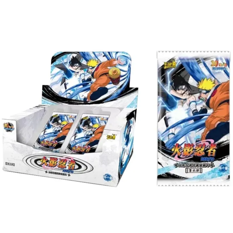 New 10packs KAYOU Naruto Card EX Version Whirlpool Naruto SP Uchiha Madara BP MR Card Collection Card Christmas Halloween Gift
