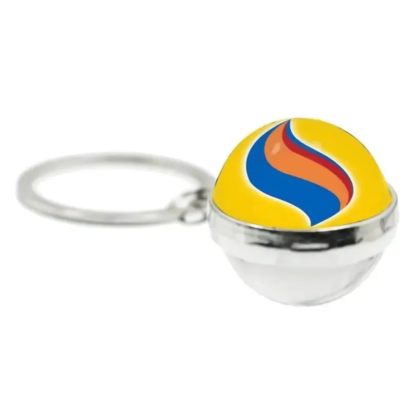 Pokémon Mega Stone Keychain Anime Peripheral Creativity Exquisite Versatile Trend Spherical Keychain Cartoon Gift Accessories